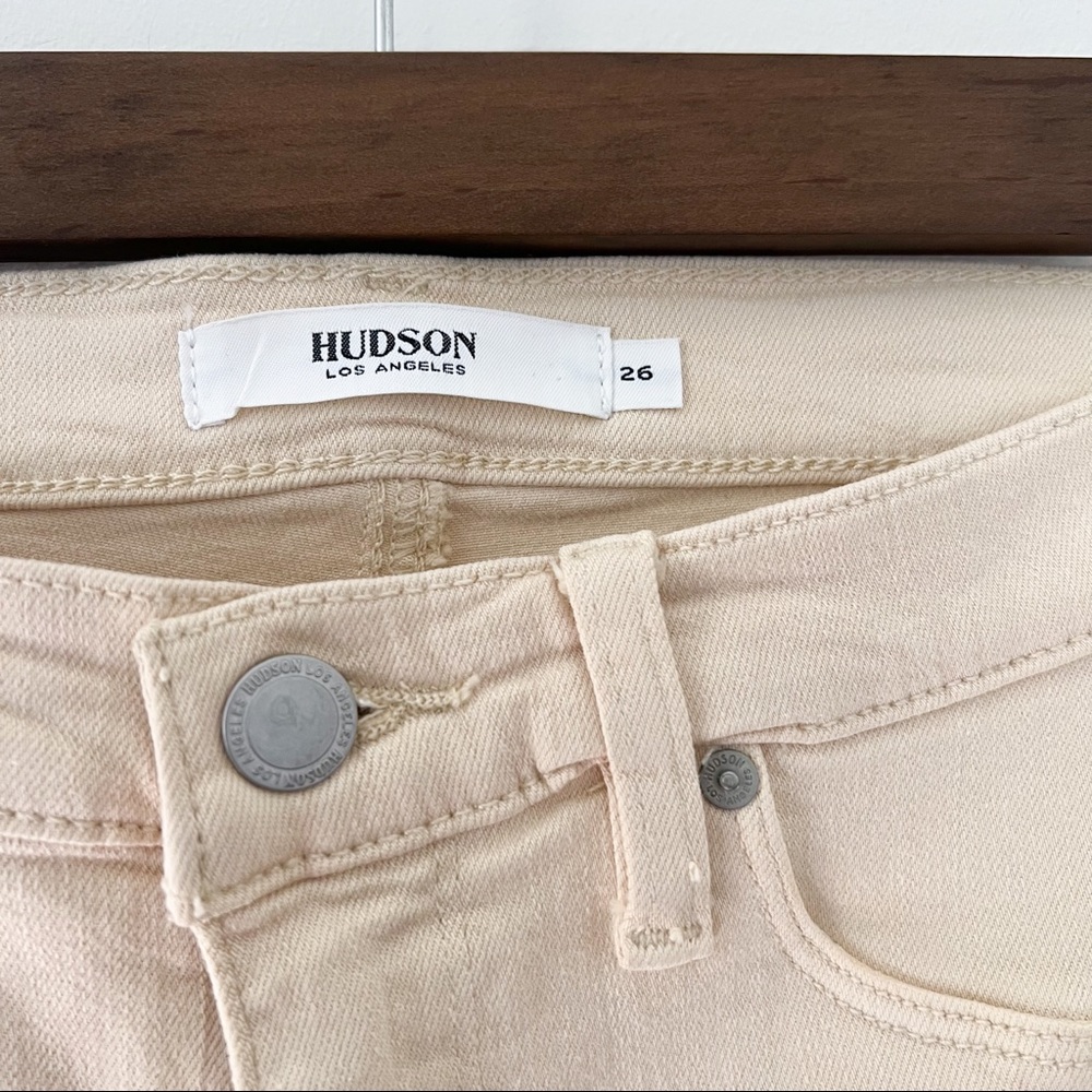 hudson | tally skinny crop fawn size 36 pants - Picture 5 of 7